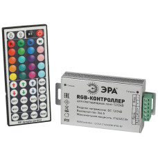 Контроллер с радио пультом Эра RGBController-12/24V-216/432W-IP20-RF Б0061112