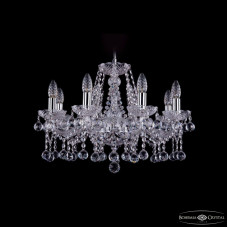 Подвесная люстра Bohemia Ivele Crystal 1413/8/200 Ni Balls