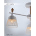 Люстра на штанге Seven Fires Olban SF3389/3C-WT-WD