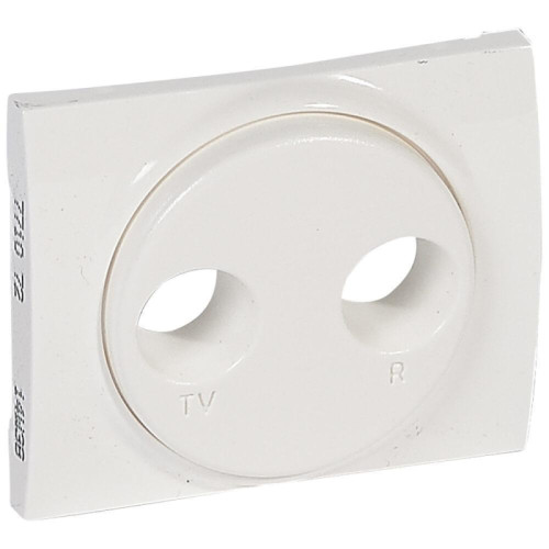 Лицевая панель Legrand Galea Life розетки TV-RD белая 771072