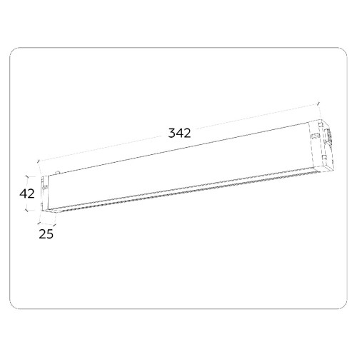 Трековый магнитный светильник Ambrella Light Magnetic 220V GL1271