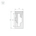 Силиконовый профиль Arlight WPH-FLEX-0612-SIDE-S8-20m WHITE 041030