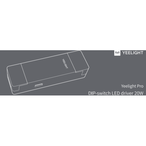 Yeelight Pro DIP-switch LED driver 20W