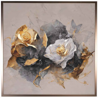 Холст Золотая роза Garda Decor 89VOR-GOLDEN ROSE