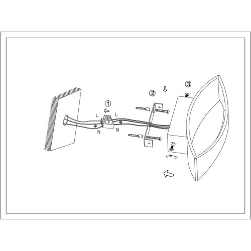 Настенный светильник DesignLed GW-A715-5-WH-NW 003026