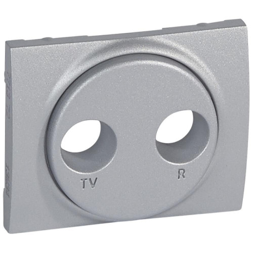 Лицевая панель Legrand Galea Life розетки TV-RD алюминий 771372