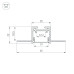 Профиль Arlight SL-LINIA20-FANTOM-2500 BLACK 039071