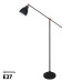 Торшер Arte Lamp Braccio A2054PN-1BK