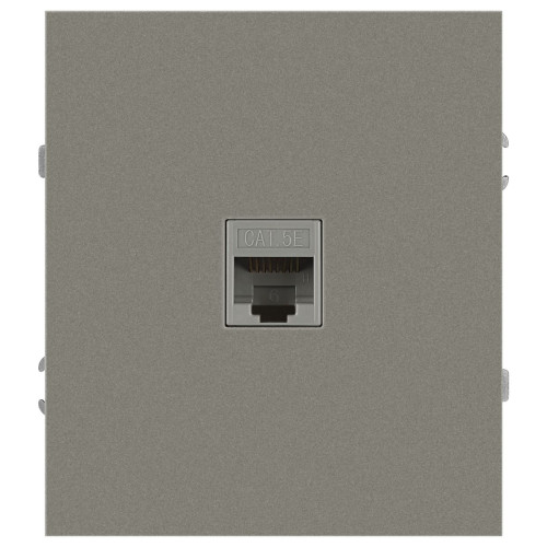 Розетка Эра Arktik 16-3107-07 информационная RJ45 титан Б0070480