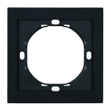 Рамка 1-местная Stekker Мия PFR00-3001-05 черный бархат 50461