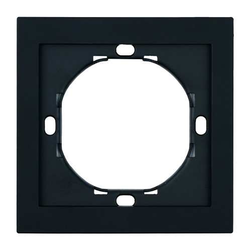 Рамка 1-местная Stekker Мия PFR00-3001-05 черный бархат 50461