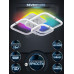 Потолочная люстра Seven Fires Karlis SF5056/4C-WT-CR-RGB