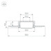 Профиль Arlight FANTOM-W20-H10-2000 ANOD 047360