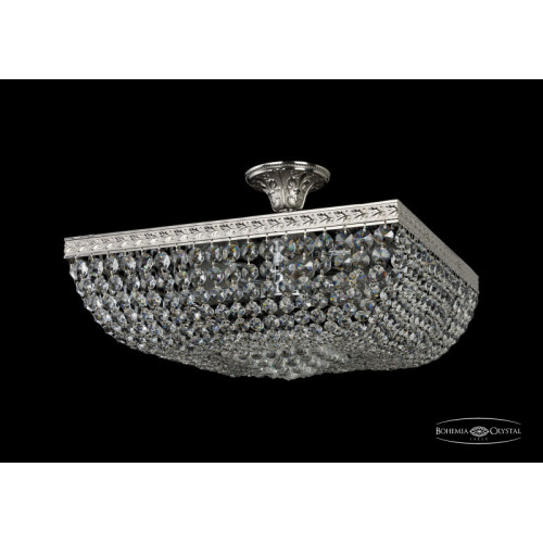 Люстра на штанге Bohemia Ivele Crystal 19282/45IV Ni