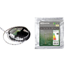 Светодиодная влагозащищенная лента TDM Electric 12В 5050 14,4Вт/м 3000K 5м IP65 SQ0331-0321