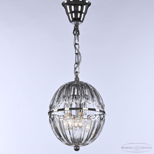 Подвесной светильник Bohemia Ivele Crystal 5479/18 Ni Clear/M-1H Подвесной светильник Bohemia Ivele Crystal 5479/18 Ni Clear/M-1H