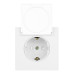 Розетка 1-местная Stekker 250В 16А Мия RST16-3112-01 50441