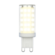 Лампа светодиодная (UL-00006489) Uniel G9 9W 4000K прозрачная LED-JCD-9W/4000K/G9/CL GLZ09TR