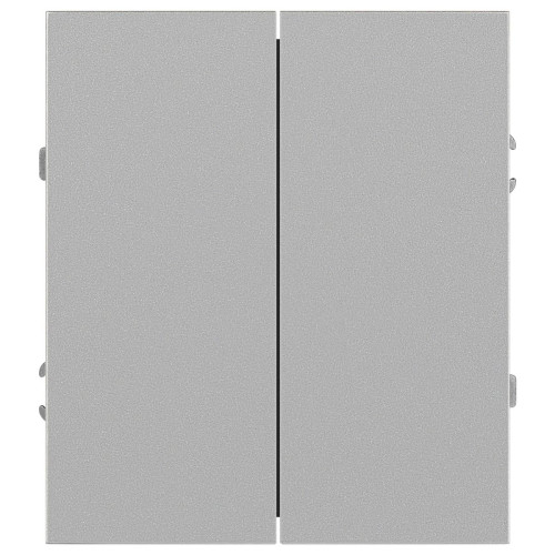 Переключатель Эра Arktik 16-1106-03 двойной 10АХ-250В алюминий Б0070366