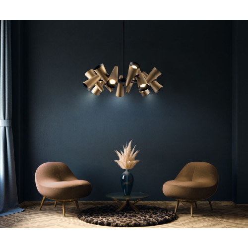Подвесная люстра Maytoni Giro MOD095PL-14BS