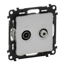 Розетка TV-SAT Legrand Valena Life алюминий 753658