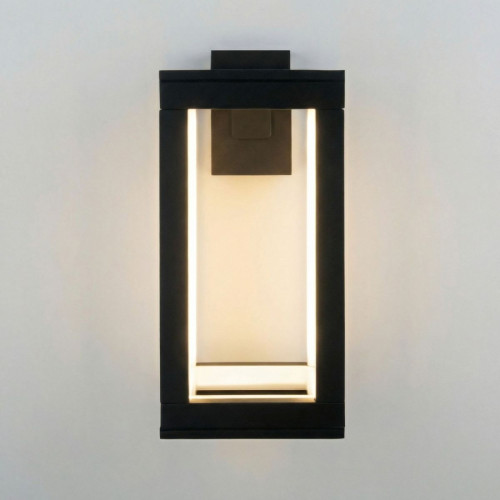 Уличный настенный светильник Elektrostandard Frame 1527 TECHNO LED черный 4690389219108 a072090
