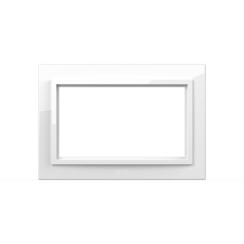 Рамка для двухместной розетки с заземлением ELBI Vega 510-015600-907