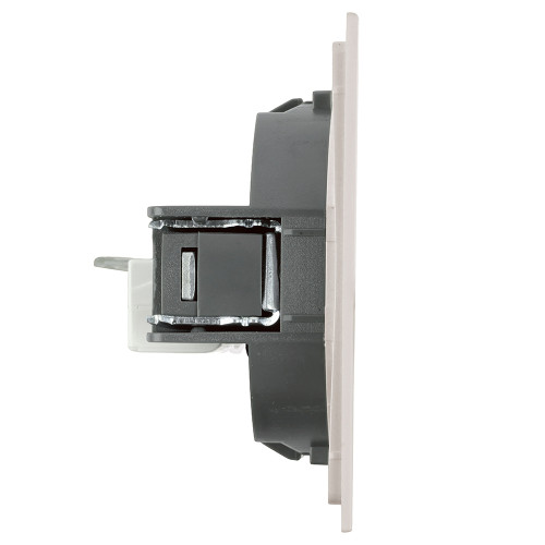 Розетка компьютерная 1-местная RJ-45 (механизм) Stekker Мия RST00-3117-08 50480