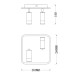 Спот Escada 20024Led 20024SMA/01LED WH