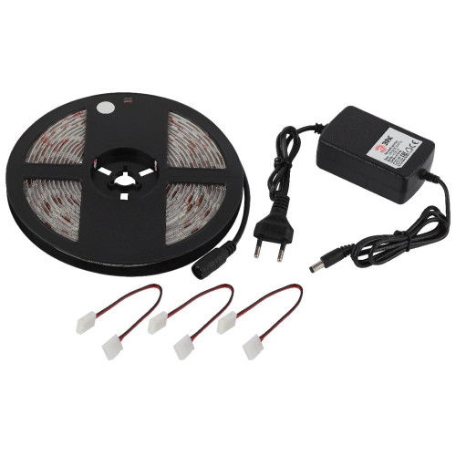 Комплект светодиодной ленты Эра 12В 5050 14,4Вт/м 6500K 5м IP65 5050kit-14,4-60-12-IP65-6500-5m Б0043068