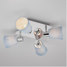 Спот Eurosvet Culver 20080/4 хром/голубой Спот Eurosvet Culver 20080/4 хром/голубой