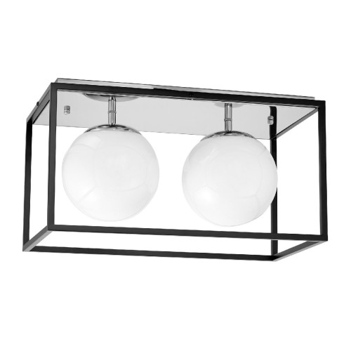 Потолочный светильник Lumina Deco Maldini LDC 8060-2 CHR+BK