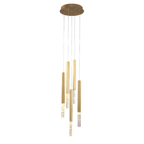 Подвесной светильник DeLight Collection Vita MD7747-5A brass Подвесной светильник DeLight Collection Vita MD7747-5A brass