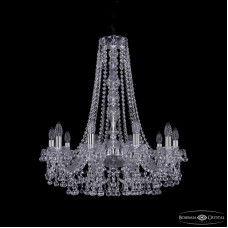 Подвесная люстра Bohemia Ivele Crystal 1409/10/240/h-76 Ni