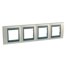 Рамка 4-постовая Schneider Electric Unica Top MGU66.008.295