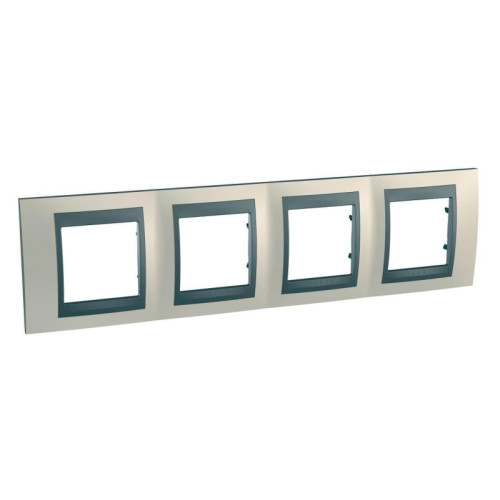 Рамка 4-постовая Schneider Electric Unica Top MGU66.008.295