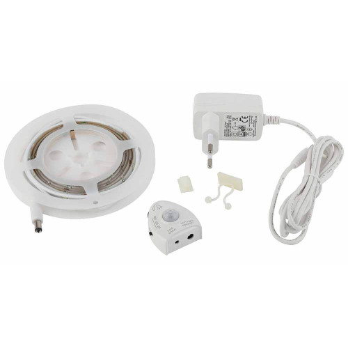 Светодиодная лента ЭРА 4,8W/m 30LED/m 2835SMD холодный белый 1,2M 2835move-4,8-30-12-6500-1,2m Б0043071