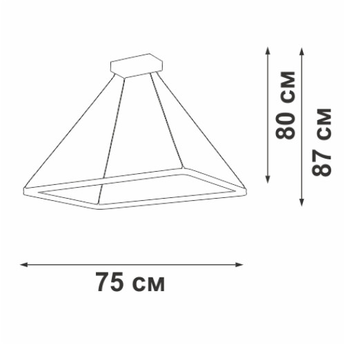 Подвесной светильник Vitaluce V2506DT-0/1S Подвесной светильник Vitaluce V2506DT-0/1S