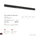 Трековый светильник Arte Lamp Linea A4634PL-1BK