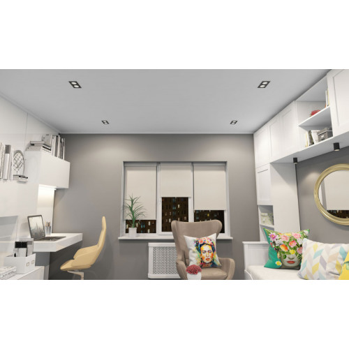 Встраиваемый светильник Denkirs DK3072-BK+WH