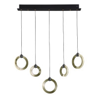 Подвесной светильник Lumien Hall Livin LH8028/5P-BK-SGD-PBK