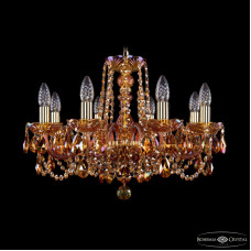 Подвесная люстра Bohemia Ivele Crystal 1402/8/195 G M711