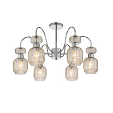 Люстра на штанге Escada Gloss 1141/6PL Chrome/Beige