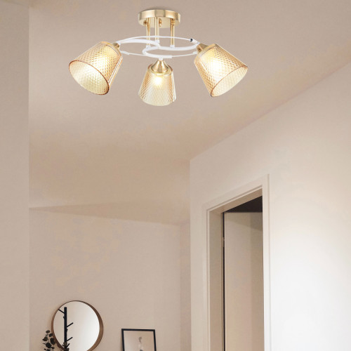 Потолочная люстра Arte Milano Amalfi 323006/3 FG+WT