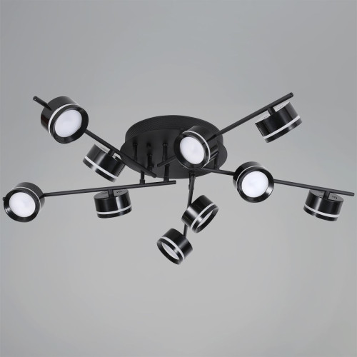 Потолочная люстра Reluce 10590-0.3-10 Black