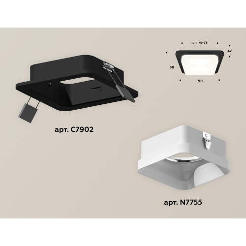 Встраиваемый светильник Ambrella Light Techno XC7902013 (C7902, N7755)