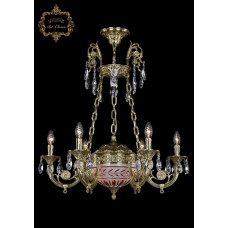 Подвесная люстра Art Classic 31.44.6.KR175SP.250IT.G.Sp.Amber.White.1D