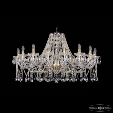 Подвесная люстра Bohemia Ivele Crystal 1413/18/400 G