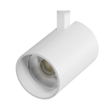 Трековый трехфазный светильник для систем QUATTRO либо потолочный (накладной или встраиваемый) Lightstar Alta Base 215446