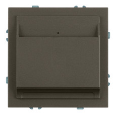 Выключатель карточный Stekker Эмили RSW40-5114-09 антрацит, soft touch 50701